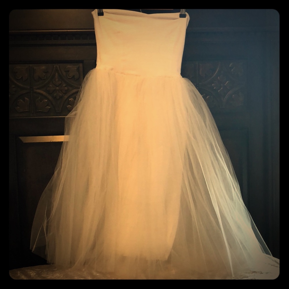 Dreamy White Tulle Dress